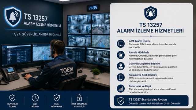 TS 13257 Alarm İzleme Hizmetleri