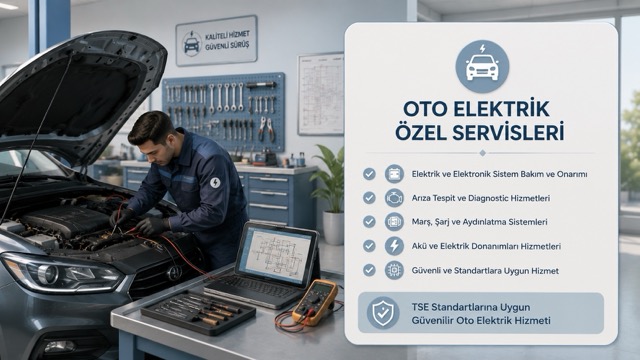 TS 8517 Oto Elektrik Özel Servisleri