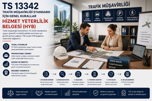 TS 13342 trafik müşavirliği Hizmet Yeterlilik Belgesi danışmanlığı